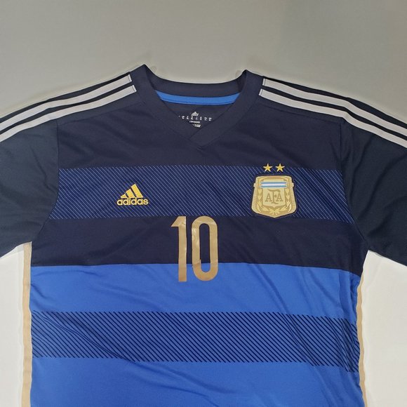 Adidas Messi Argentina XL World Cup final  2014 Lionel Messi shirt 2014 - Picture 4 of 6